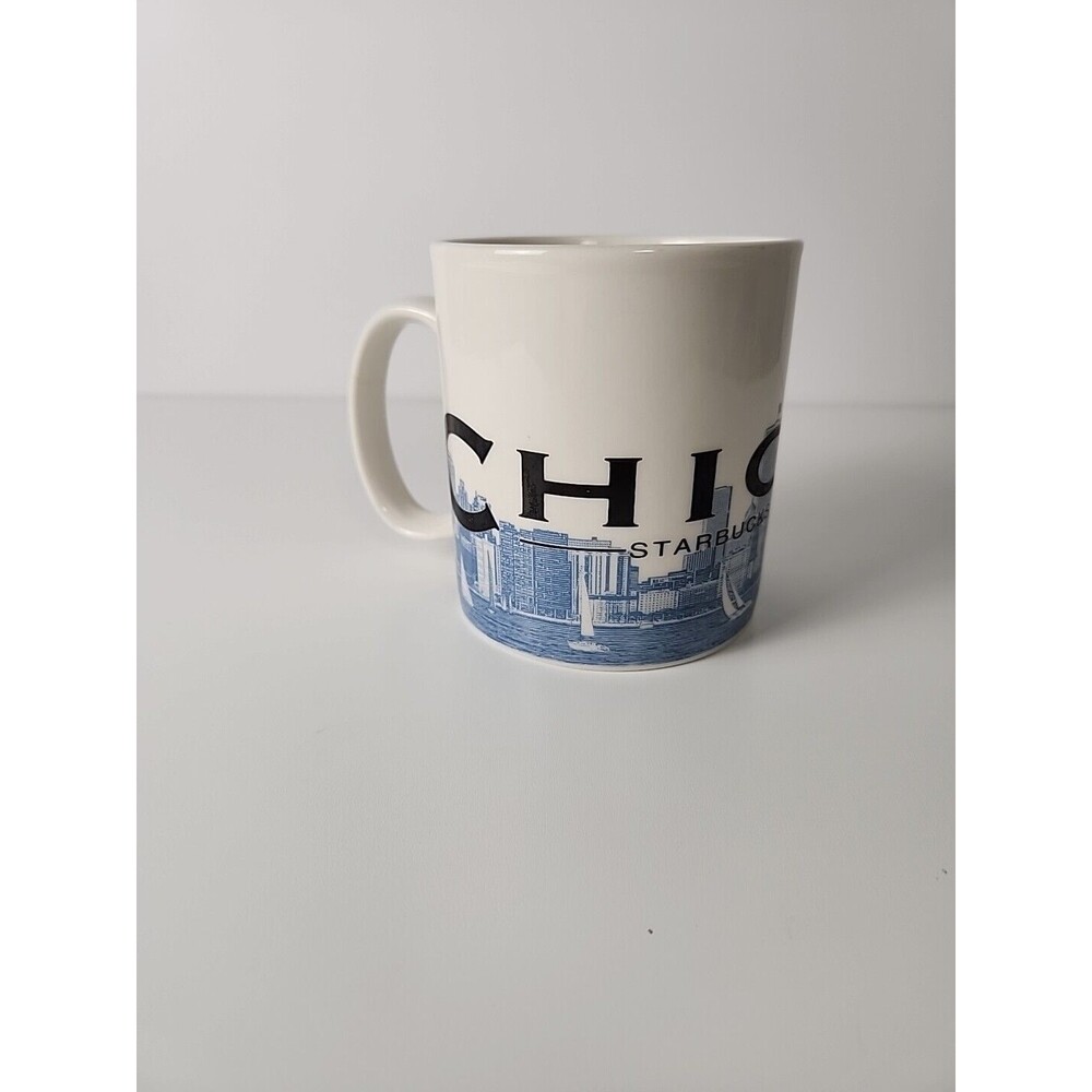 Starbucks Chicago Skyline Barista Series One The Windy City Coffee Mug Cup 2005